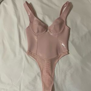 HOUSE of CB pink corset body suit Size: XS ( US SIZE 2-4)